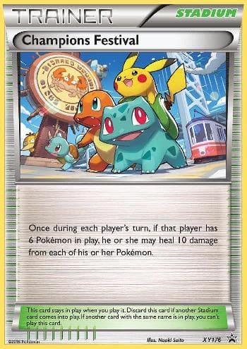 Carta Champions Festival do set XY Promos — Pokémon TCG | Bynx