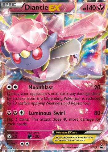 Diancie-EX — XY Promos