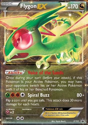 Carta Flygon-EX do set XY Promos — Pokémon TCG | Bynx