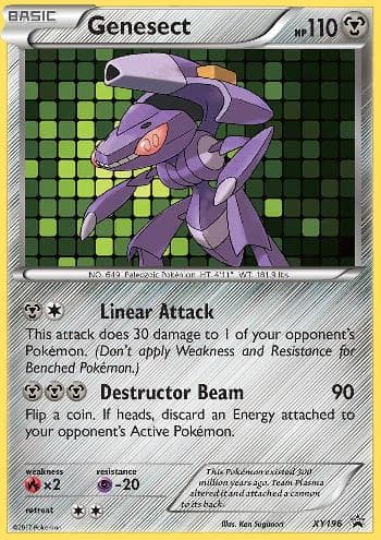 Carta Genesect do set XY Promos — Pokémon TCG | Bynx