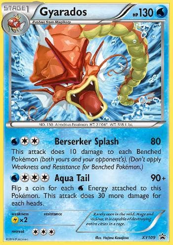 Carta Gyarados do set XY Promos — Pokémon TCG | Bynx