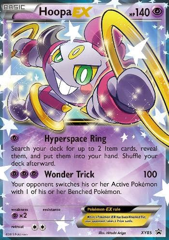 Carta Hoopa-EX do set XY Promos — Pokémon TCG | Bynx