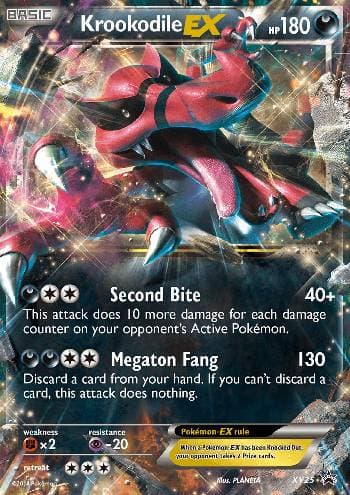 Krookodile-EX — XY Promos