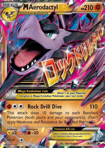 M Aerodactyl-EX — XY Promos