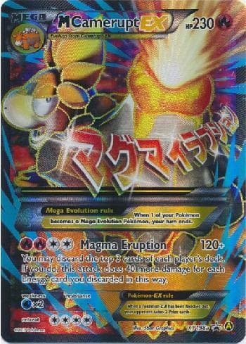 Carta M Camerupt-EX do set XY Promos — Pokémon TCG | Bynx