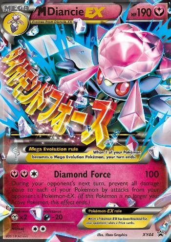 M Diancie-EX — XY Promos