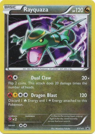 Carta Rayquaza do set XY Promos — Pokémon TCG | Bynx