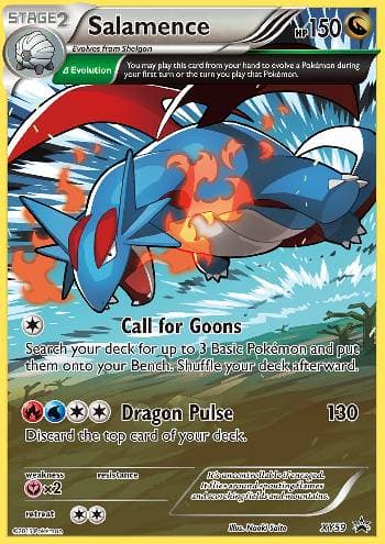 Carta Salamence do set XY Promos — Pokémon TCG | Bynx