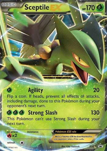 Carta Sceptile-EX do set XY Promos — Pokémon TCG | Bynx