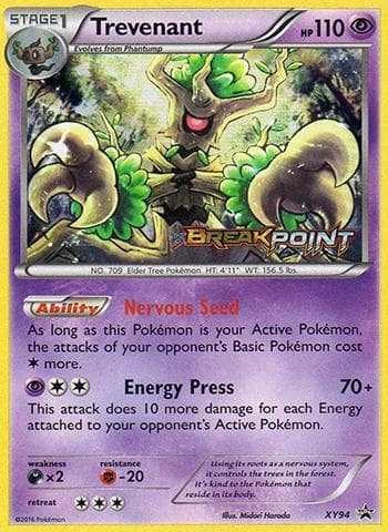 Carta Trevenant do set XY Promos — Pokémon TCG | Bynx