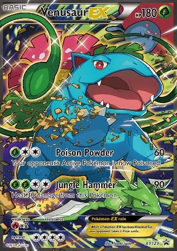 Carta Venusaur-EX do set XY Promos — Pokémon TCG | Bynx