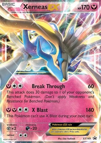 Carta Xerneas-EX do set XY Promos — Pokémon TCG | Bynx