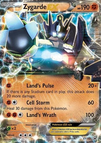 Carta Zygarde-EX do set XY Promos — Pokémon TCG | Bynx