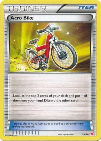 Carta Acro Bike (Pink Symbol) (29/30) do set XY Trainer Kit: Latias and Latios — Pokémon TCG | Bynx