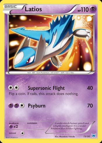 Latios (Blue Symbol) (13/30) — XY Trainer Kit: Latias and Latios