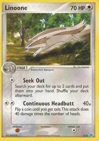 Carta Linoone (3/30) do set XY Trainer Kit: Latias and Latios — Pokémon TCG | Bynx