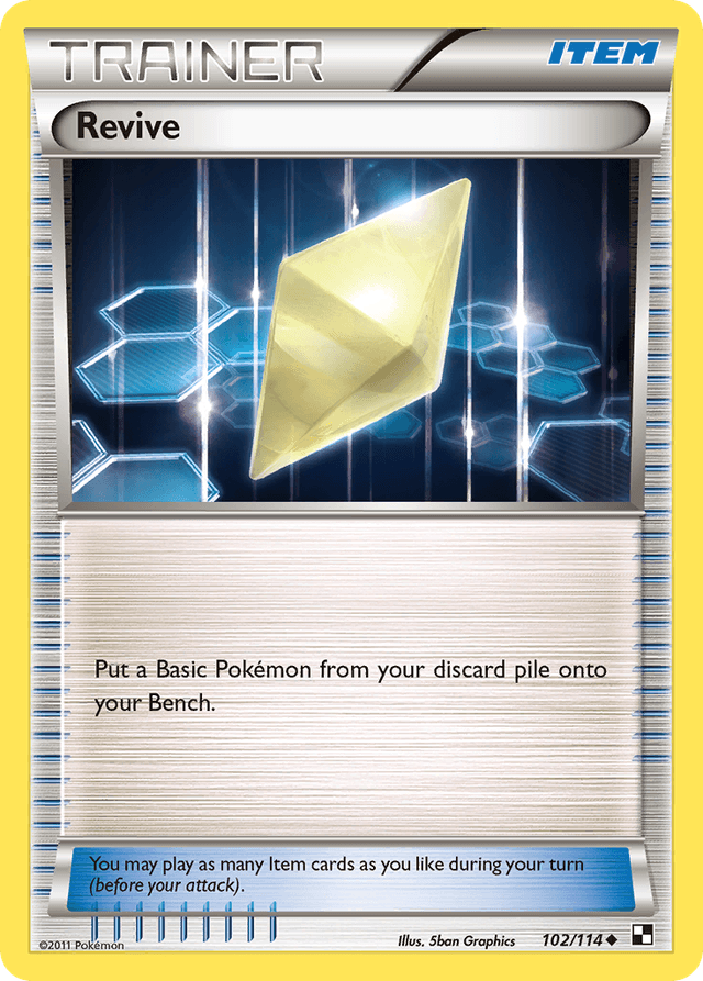 Carta Revive 102/114 do set Black & White — Pokémon TCG | Bynx