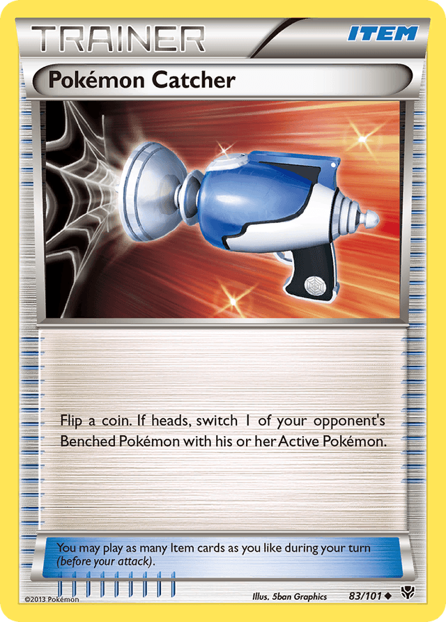 Carta Pokémon Catcher 83/101 do set Plasma Blast — Pokémon TCG | Bynx