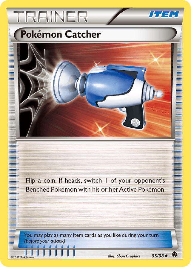 Carta Pokémon Catcher 95/98 do set Emerging Powers — Pokémon TCG | Bynx