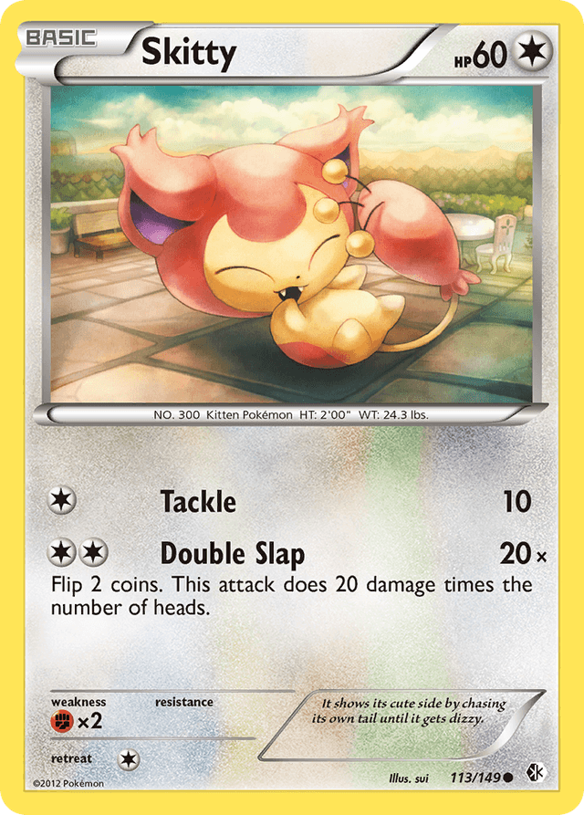 Carta Skitty 113/149 do set Boundaries Crossed — Pokémon TCG | Bynx