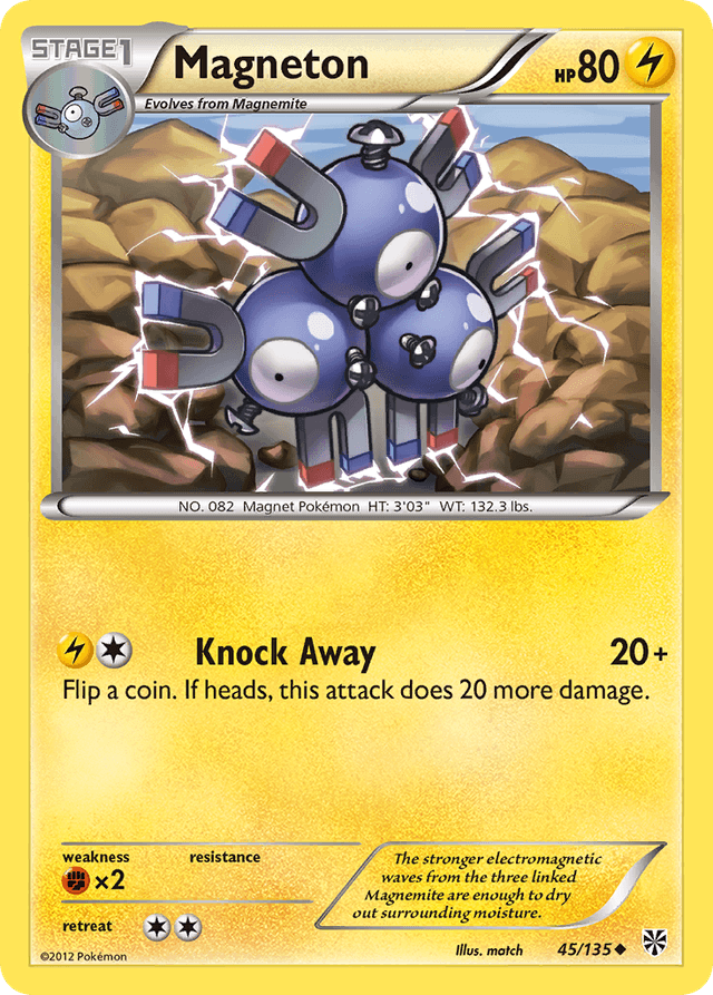 Carta Magneton 45/135 do set Plasma Storm — Pokémon TCG | Bynx