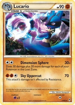 Lucario 14 — Call of Legends