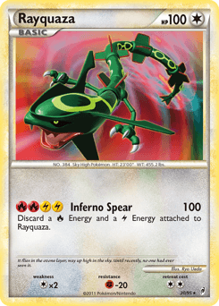 Rayquaza 20 — Call of Legends