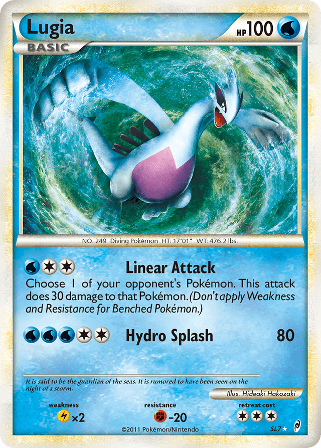 Carta Lugia SL7/95 do set Call of Legends — Pokémon TCG | Bynx