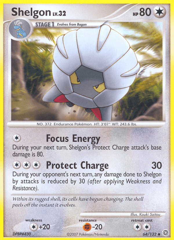 Carta Shelgon 64/132 do set Secret Wonders — Pokémon TCG | Bynx