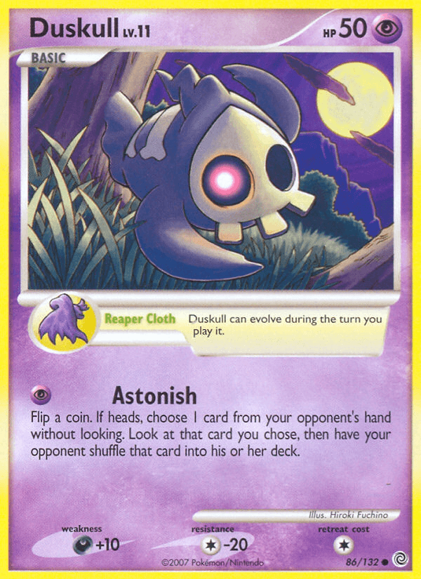 Carta Duskull 86/132 do set Secret Wonders — Pokémon TCG | Bynx
