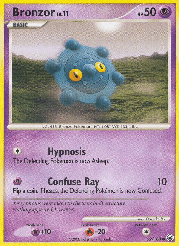 Carta Bronzor 52/100 do set Majestic Dawn — Pokémon TCG | Bynx