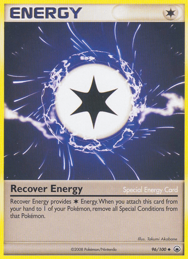 Carta Recover Energy 96/100 do set Majestic Dawn — Pokémon TCG | Bynx