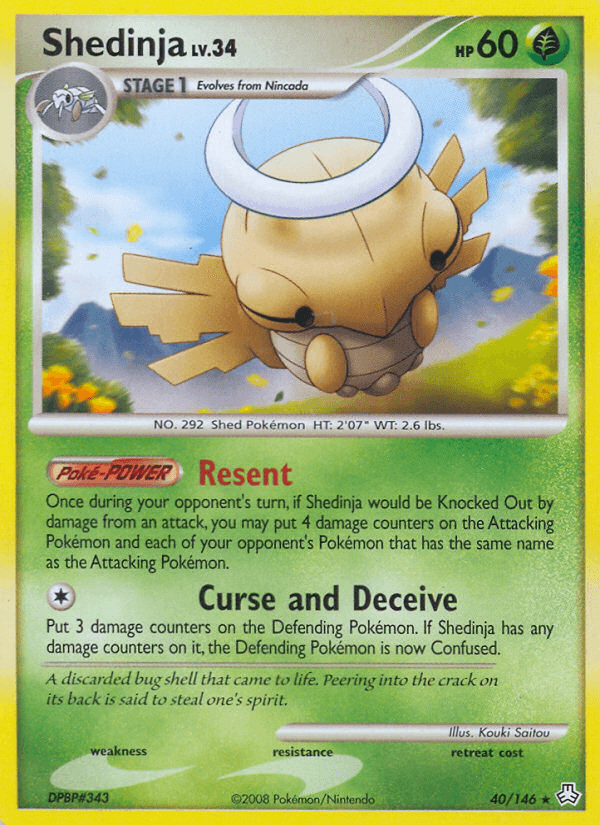 Carta Shedinja 40/146 do set Legends Awakened — Pokémon TCG | Bynx