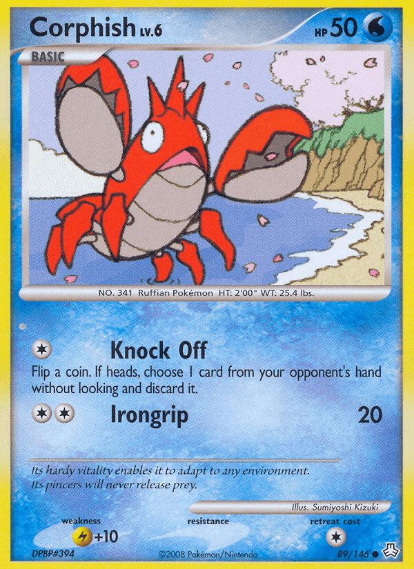 Carta Corphish 89/146 do set Legends Awakened — Pokémon TCG | Bynx