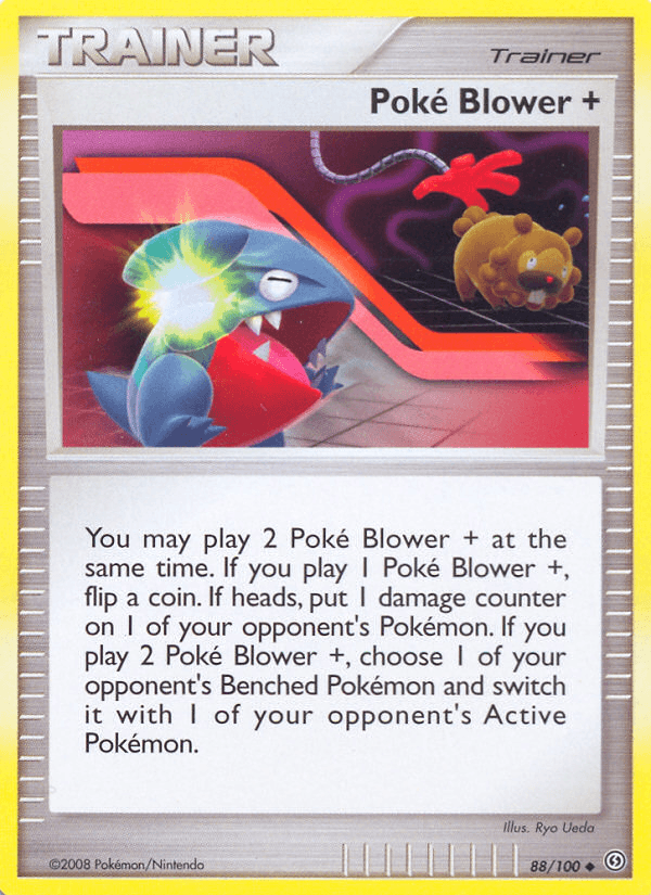 Carta Poké Blower + 88/100 do set Stormfront — Pokémon TCG | Bynx