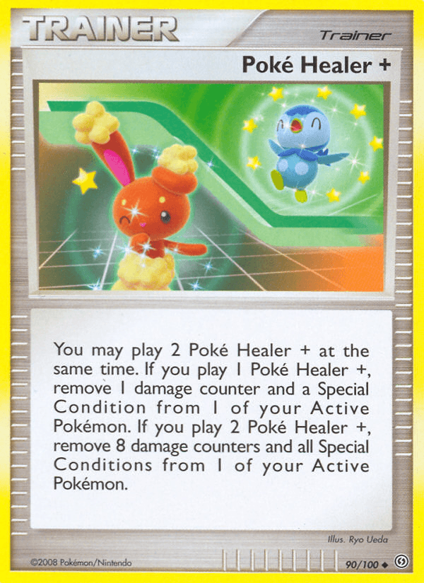 Carta Poké Healer + 90/100 do set Stormfront — Pokémon TCG | Bynx