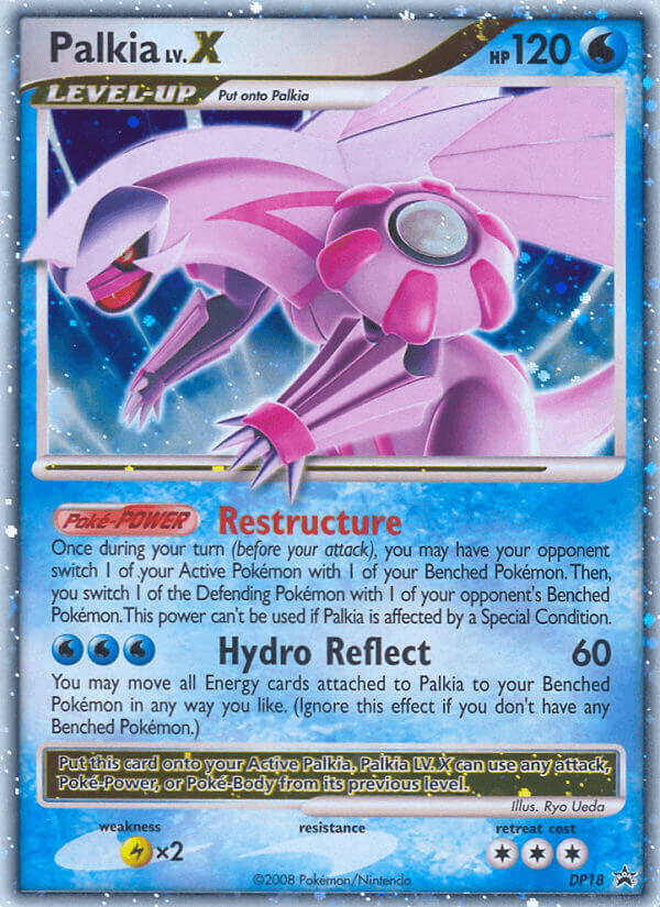 Carta Palkia LV.X DP18/56 do set DP Black Star Promos — Pokémon TCG | Bynx