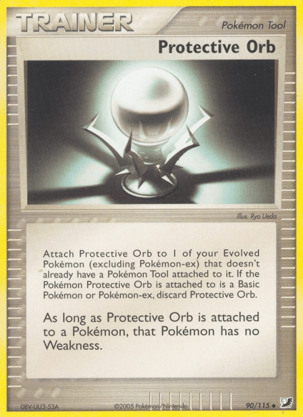 Carta Protective Orb 90/115 do set Unseen Forces — Pokémon TCG | Bynx