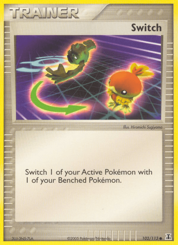 Carta Switch 102/113 do set Delta Species — Pokémon TCG | Bynx