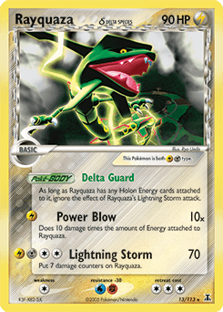 Rayquaza δ 13 — Delta Species
