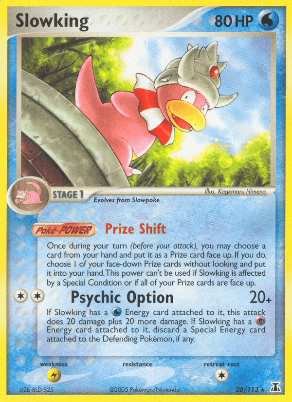 Carta Slowking 28/113 do set Delta Species — Pokémon TCG | Bynx