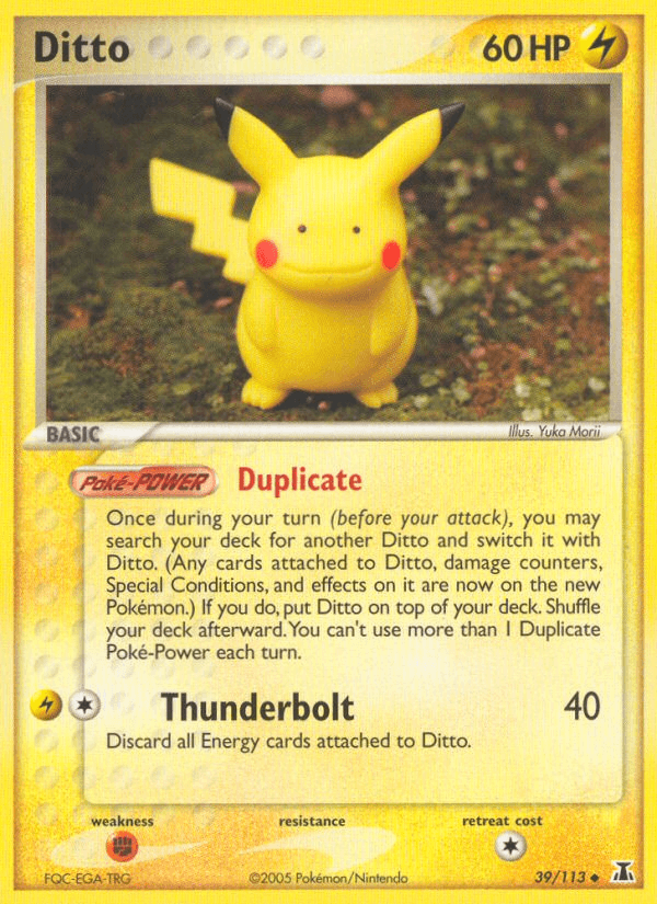 Carta Ditto 39/113 do set Delta Species — Pokémon TCG | Bynx