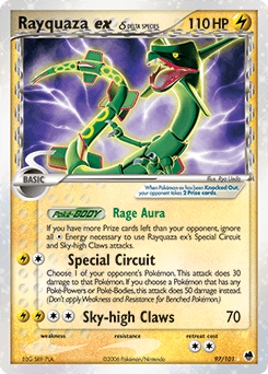 Rayquaza ex δ 97 — Dragon Frontiers