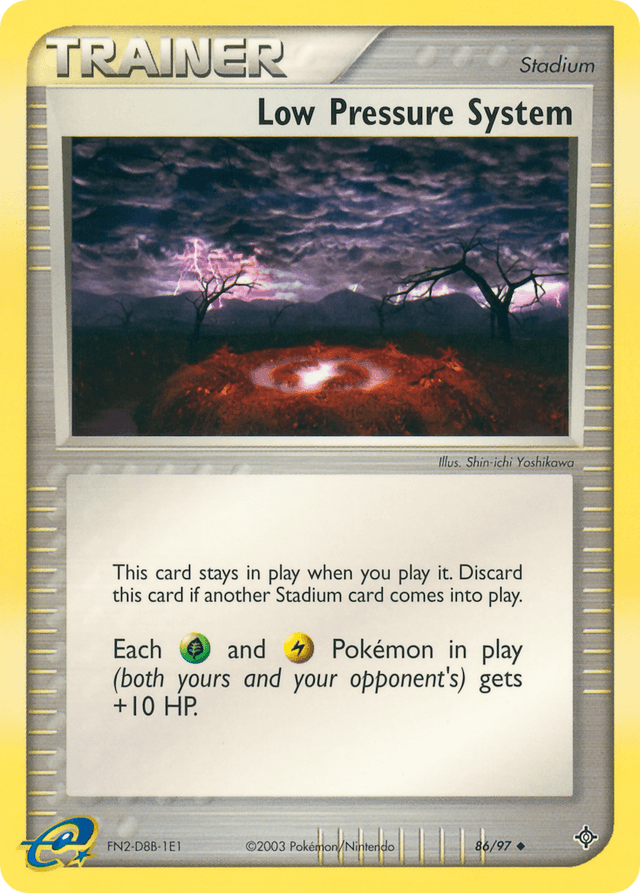 Carta Low Pressure System 86/97 do set Dragon — Pokémon TCG | Bynx