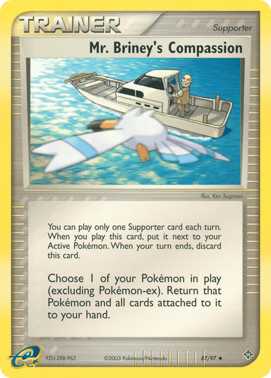Carta Mr. Briney's Compassion 87/97 do set Dragon — Pokémon TCG | Bynx