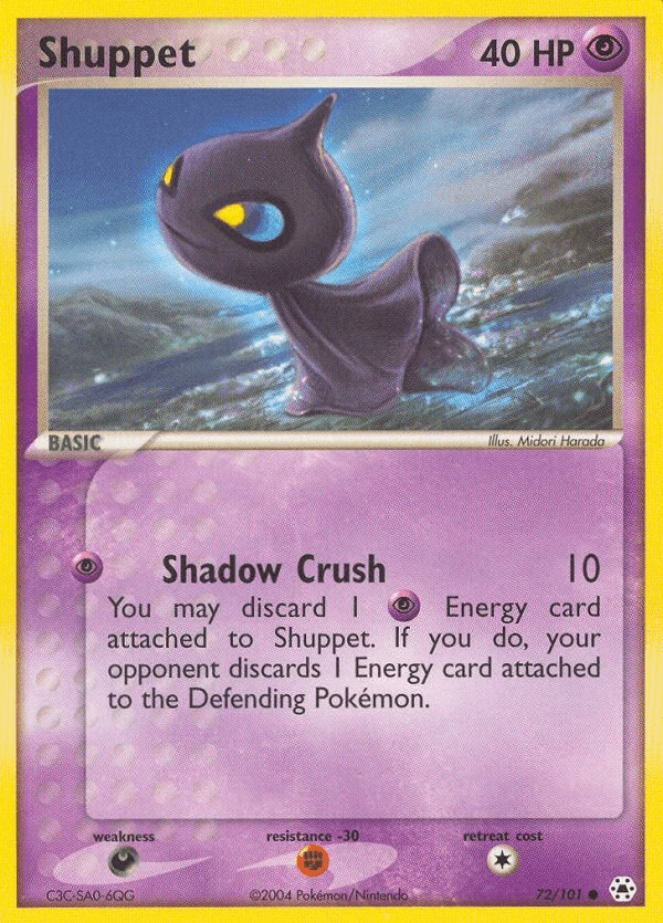Carta Shuppet 72/101 do set Hidden Legends — Pokémon TCG | Bynx