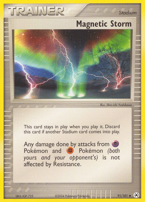 Carta Magnetic Storm 91/101 do set Hidden Legends — Pokémon TCG | Bynx