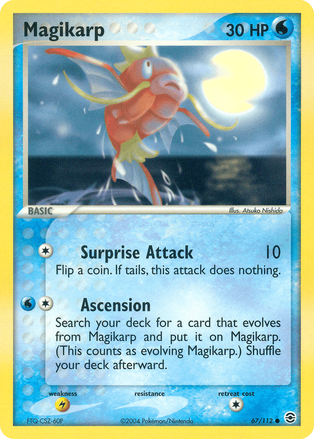 Carta Magikarp 67/112 do set FireRed & LeafGreen — Pokémon TCG | Bynx
