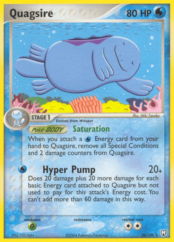 Carta Quagsire 26/109 do set Team Rocket Returns — Pokémon TCG | Bynx