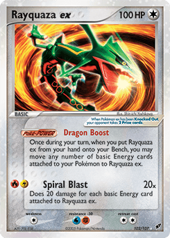 Rayquaza ex 102 — Deoxys